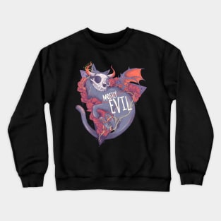 Mostly Evil Cat Crewneck Sweatshirt